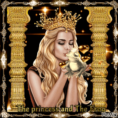 The Princess and The Frog - Δωρεάν κινούμενο GIF