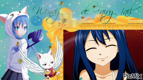 Wendy de Fairy Tail - Free animated GIF