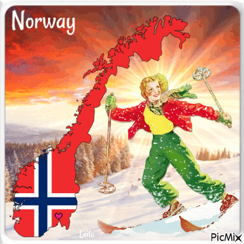 Norway. My homeland - Nemokamas animacinis gif