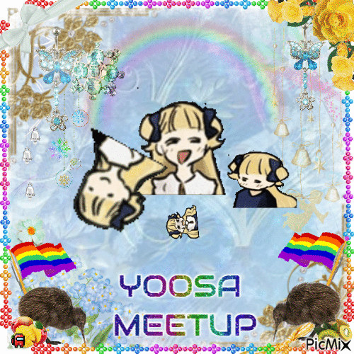 yoosa meetup - GIF animado grátis