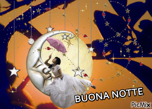 BUONA NOTTE - Ingyenes animált GIF