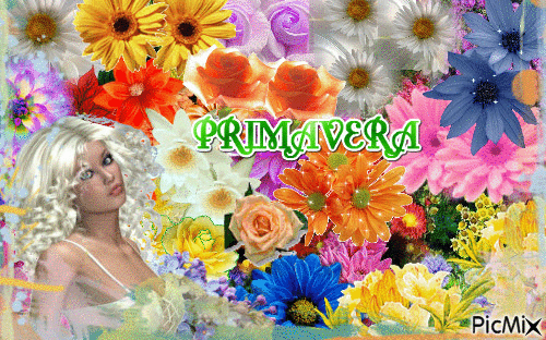 PRIMAVERA - Bezmaksas animēts GIF