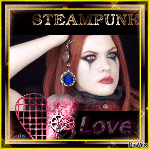 Amour Steampunk pour la Saint Valentin !!!! - GIF animado grátis