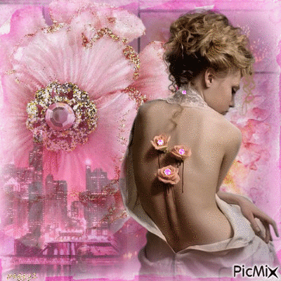 pink lady - Darmowy animowany GIF
