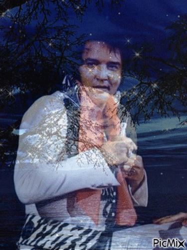 Elvis sweet dreams - Ingyenes animált GIF