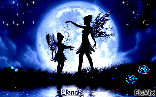 fairy's at night - Nemokamas animacinis gif