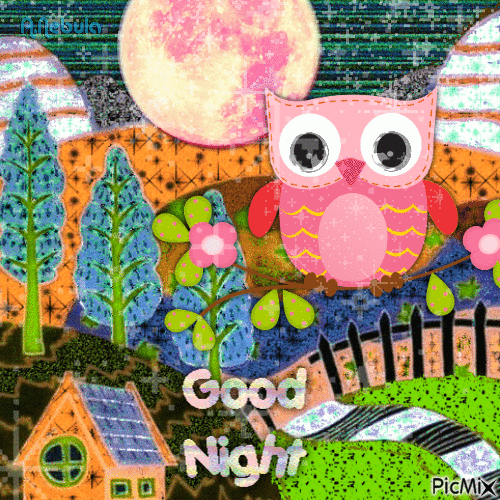 Good night - Zdarma animovaný GIF