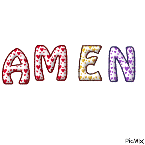 Amen - GIF animasi gratis