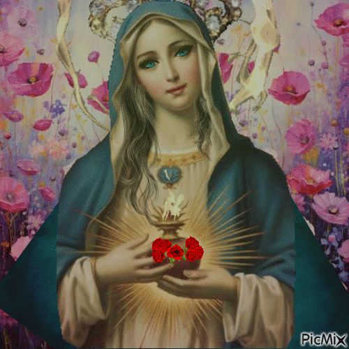 Immaculate Maria. - Бесплатный анимированный гифка