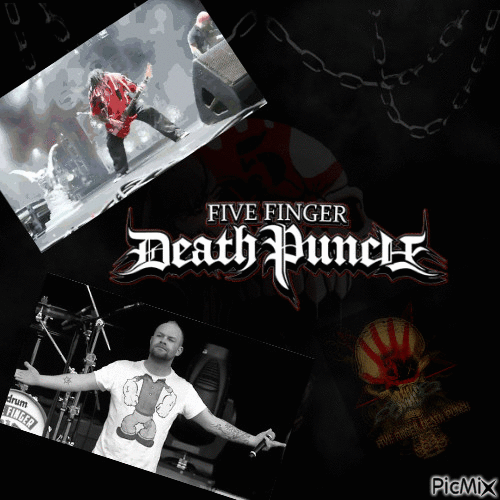Five Finger Death Punch - Безплатен анимиран GIF