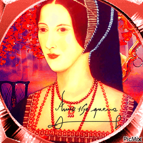Anne Boleyn - Бесплатный анимированный гифка