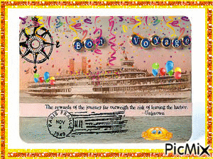 Bon Voyage! - Безплатен анимиран GIF