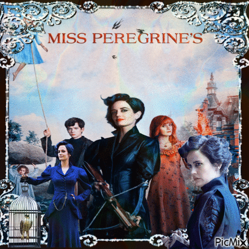 Miss Peregrine - GIF animado grátis