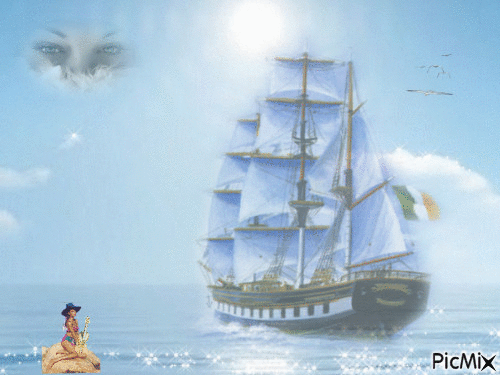 bateau - Darmowy animowany GIF