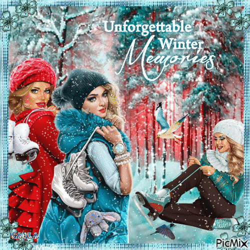 Unforgettable Winter Memories. - Free animated GIF