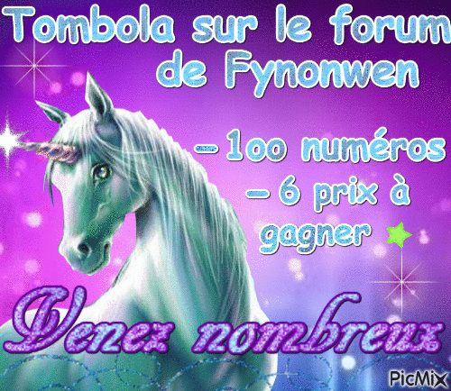 Bannière équideow pour Fynonwen - Бесплатный анимированный гифка