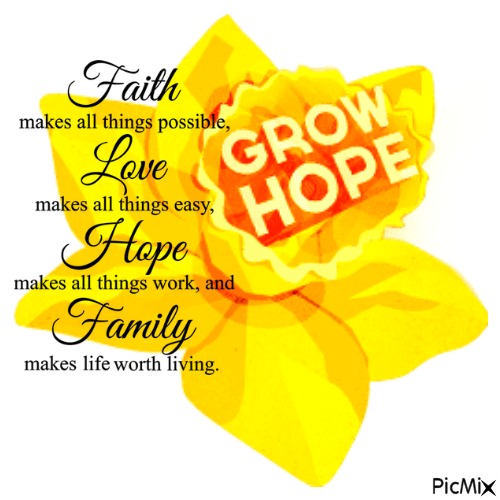 Grow Hope - Free PNG