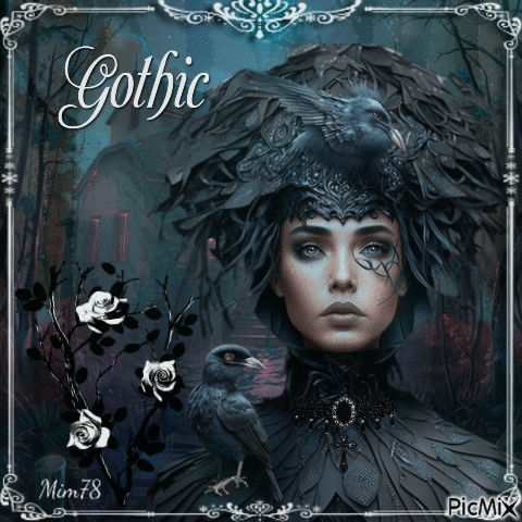 Gothique - GIF animado grátis