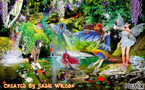 Wild Fairies By Sadie Wilson - Free animated GIF