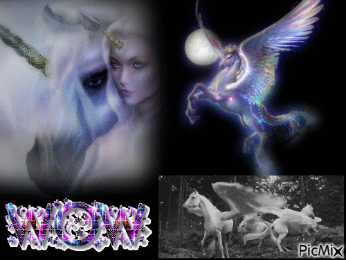 la mythologie des chevaux (les legende) - Darmowy animowany GIF