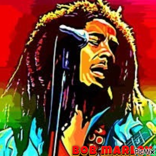 Bob Marley - Pop-art - PNG gratuit
