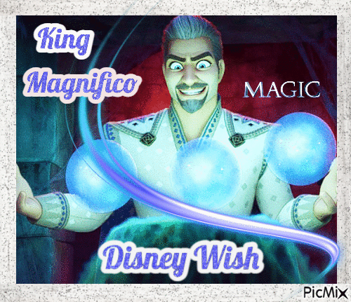 DisneyWishKing Magnifico - GIF เคลื่อนไหวฟรี