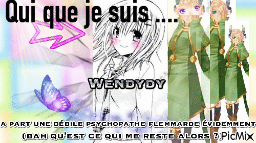 je suis : wendydy - 免费动画 GIF