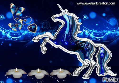 Unicorn Fantasy - Animovaný GIF zadarmo