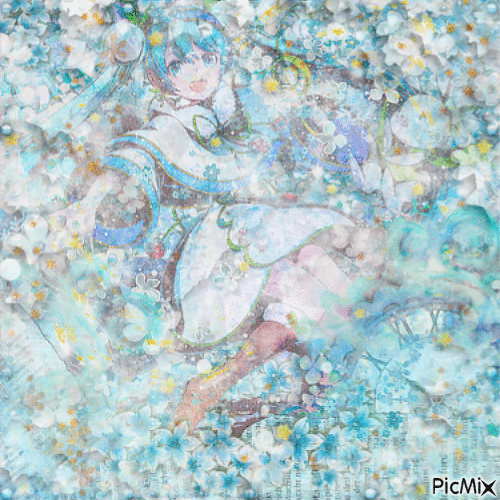 [Vocaloid] Winter Princess! - GIF เคลื่อนไหวฟรี