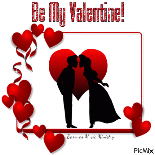 Be My Valentine! - Darmowy animowany GIF