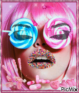 pink candy - Gratis geanimeerde GIF