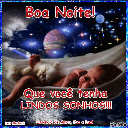 Boa Noite! - Bezmaksas animēts GIF