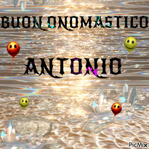 buon Onomastico - Animovaný GIF zadarmo