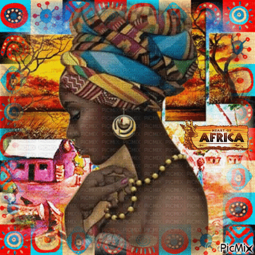 AFRICAINE - Ingyenes animált GIF