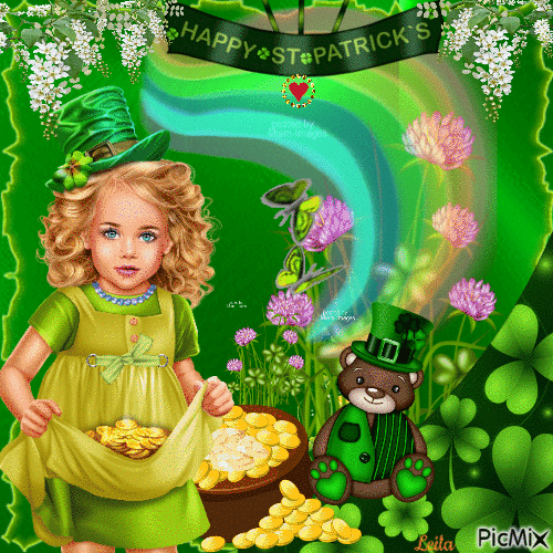17. March. Happy St. Patricks Day 21 - Free animated GIF