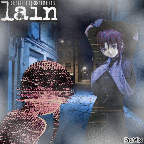 serial experiments lain - Free animated GIF