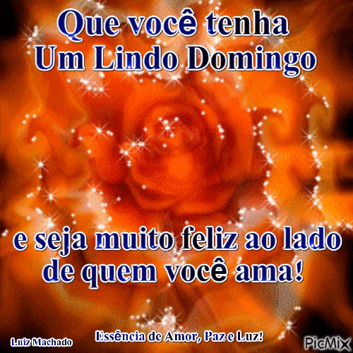 Lindo Domingo! - Bezmaksas animēts GIF
