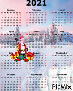 Calendario - Zdarma animovaný GIF