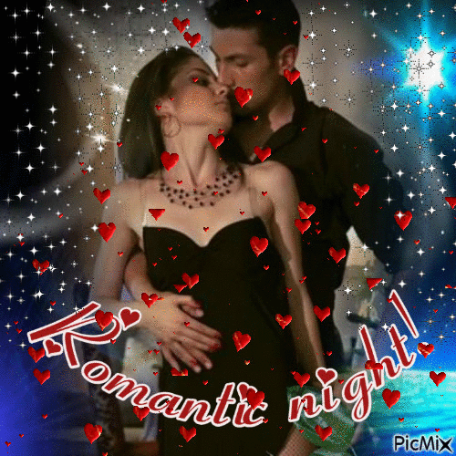 Romantic night! - Besplatni animirani GIF