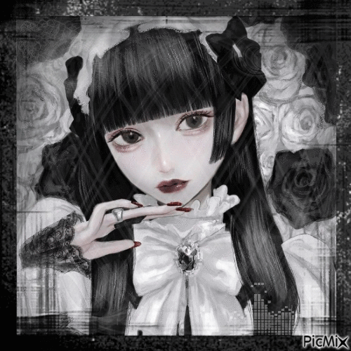 gothic lolita shit - 無料のアニメーション GIF