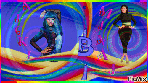 Nicki Minaj - Бесплатни анимирани ГИФ