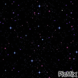cielo stellato - GIF animé gratuit