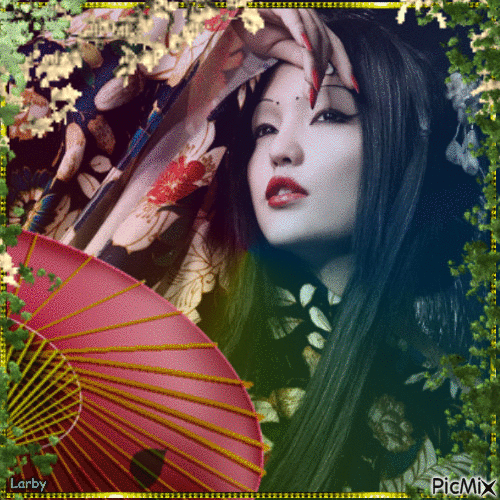 Geisha !!!!! - Free animated GIF