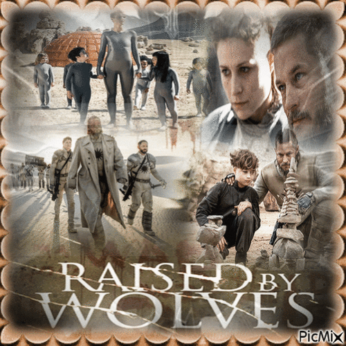 Raised by wolves - GIF animate gratis