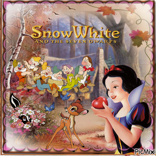 blanche neige - Ingyenes animált GIF