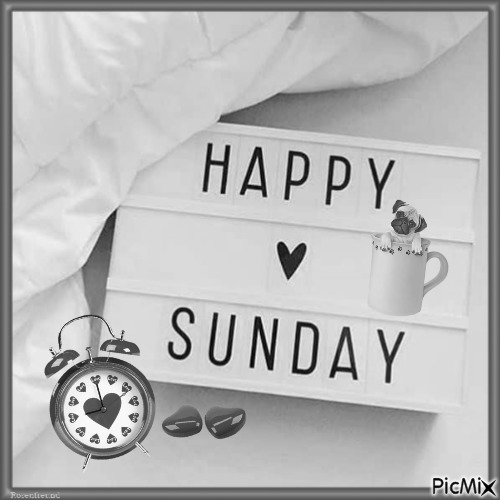 Happy Sunday - безплатен png