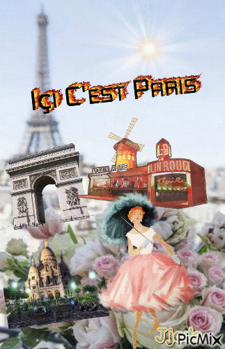 paris - GIF animate gratis