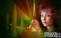 Paryż - GIF animate gratis