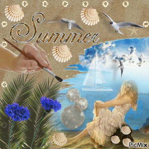 Summer - Zdarma animovaný GIF