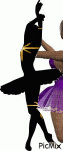 Bailarinas - Animovaný GIF zadarmo